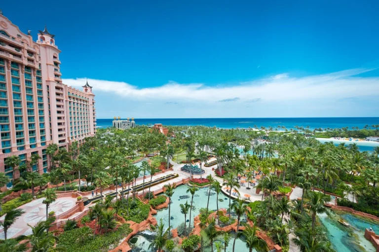 A scenic view of Freeport, Bahamas